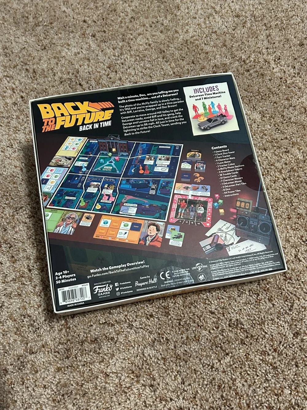 Back to the Future - Back In Time Board Game